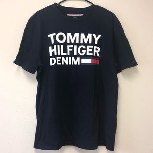 Tommy Hilfiger Denim; Navy Blue Tee-Shirt